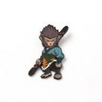 Black Myth Wukong Black Wind Mountain Destined One Badge Metal Fridge Magnet